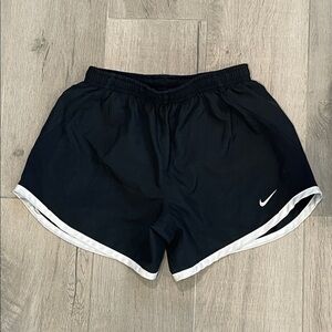 Nike Black and White Running Shorts